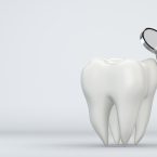 Tooth and Dental Equipment Human Teeth, Dentist, Dental Health, Tooth, Root Mirror.