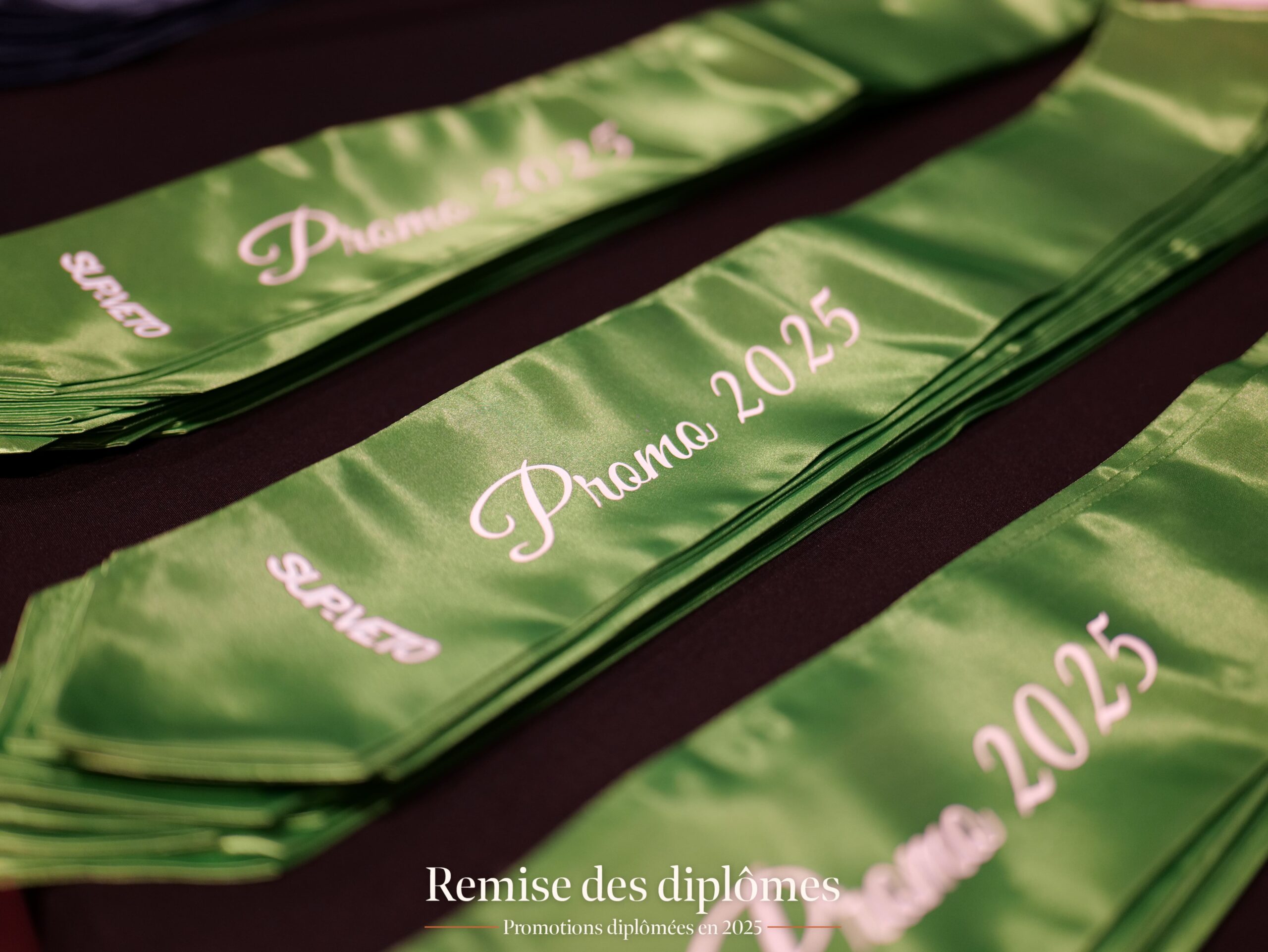 Écharpe remise des diplômes Sup-Véto